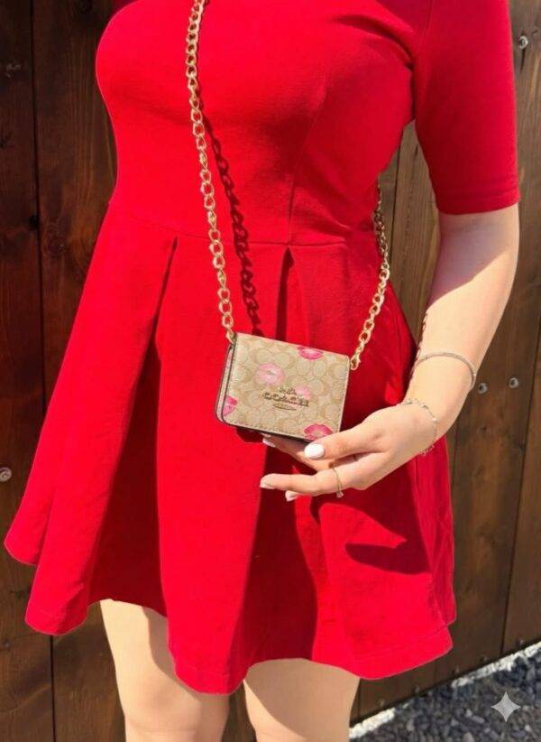 WhatsApp Image 2026-03-16 at 2.53.03 PM (1) 270512 - SET DE MINI BOLSO CON MONEDERO Y TARJETERO x "COACH" CON CAJA (1 PZA)