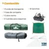HM25X - CASA PARA ACAMPAR (1 PZA)