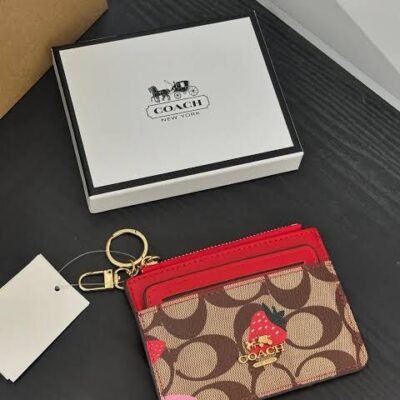 WXL-304 - MONEDERO CON TARJETERO x "COACH" CON CAJA (1 PZA)