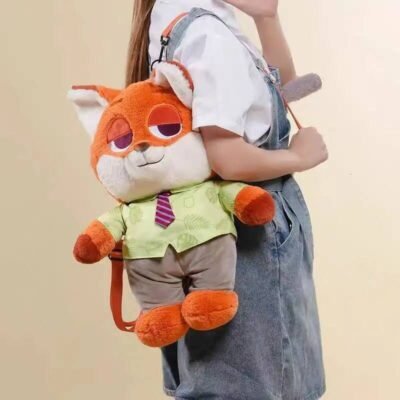 MQ-2689 - MOCHILA DE PELUCHE x "ZOOTOPIA" (1 PZA)