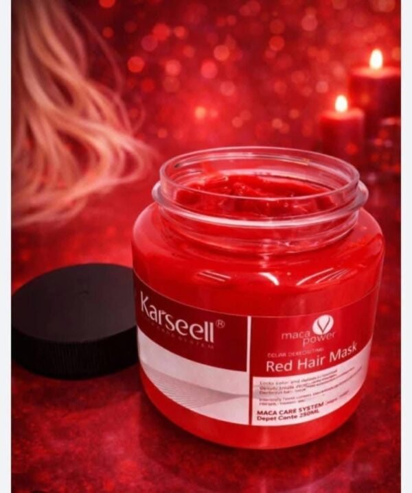 KSRED - MASCARILLA MATIZADORA "KARSEELL" COLOR ROJO (1 PZA)
