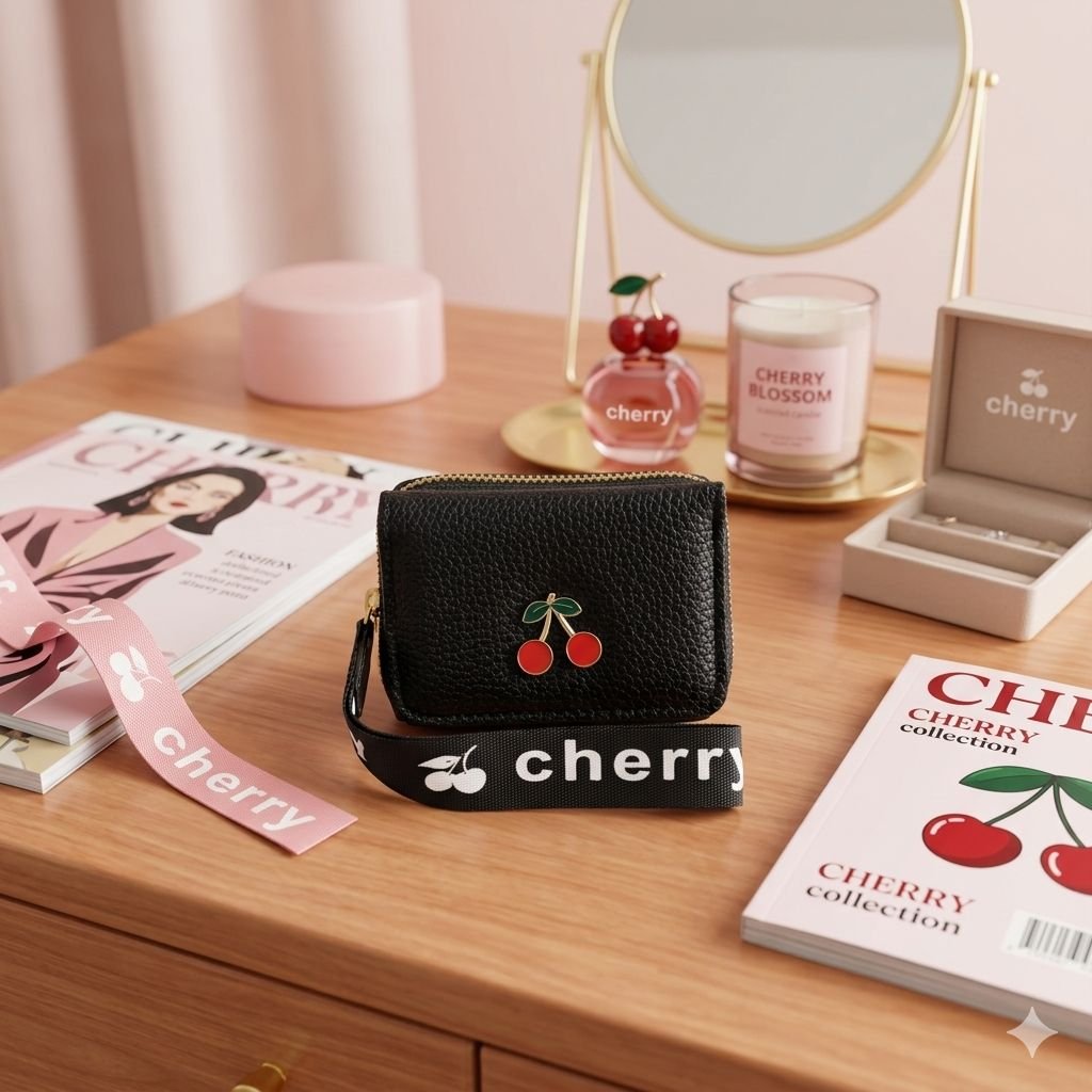 WXL-214 - MONEDERO x "CHERRY" POR TERCIA ( 3 PIEZAS) - Imagen 7