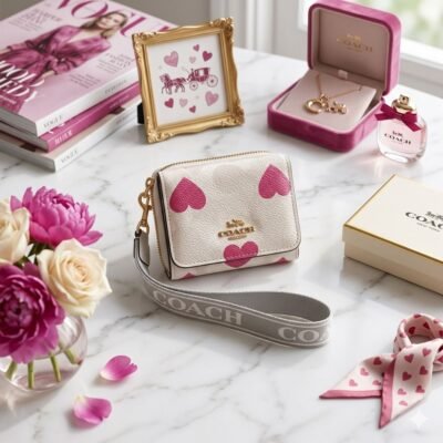 WXL-368 - MINI MONEDERO x "COACH" POR TERCIA (3 PIEZAS)