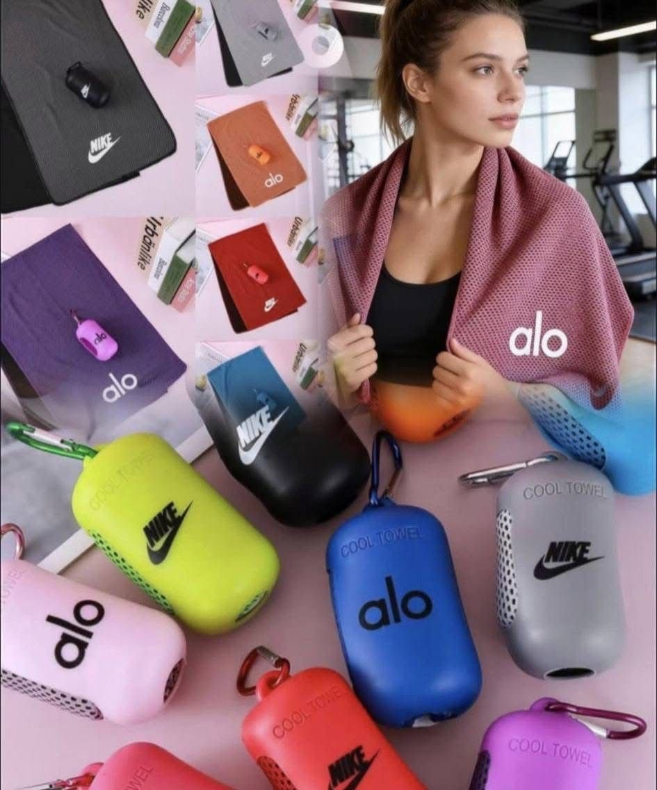 LU2492 - TOALLA PORTATIL PARA EL GYM x "NIKE y ALO" (1 PZA) - Imagen 9