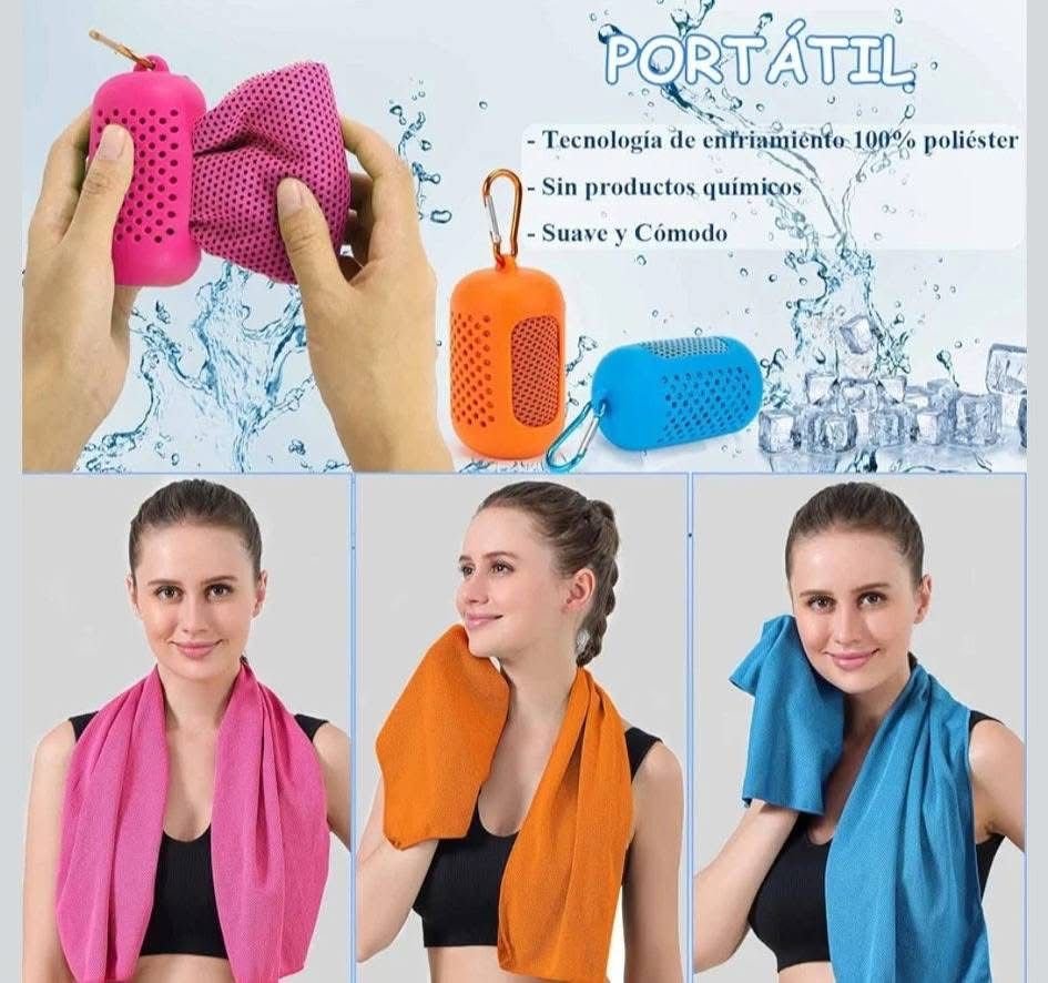 LU2492 - TOALLA PORTATIL PARA EL GYM x "NIKE y ALO" (1 PZA) - Imagen 3