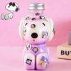 LU12345 - VASO GRANDE CON STICKERS x "SNOOPY" (1 PZA)
