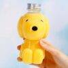 LU12345 - VASO GRANDE CON STICKERS x "SNOOPY" (1 PZA)