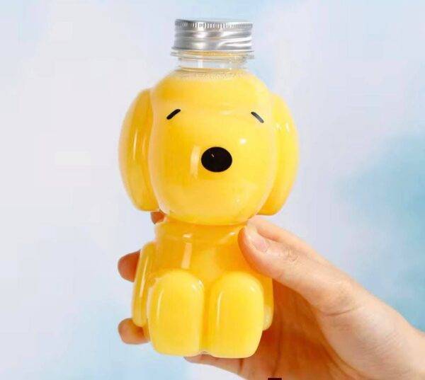 LU12345 - VASO GRANDE CON STICKERS x "SNOOPY" (1 PZA)