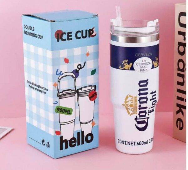 LU88279 - TERMO DE 900 ML DE "CERVEZAS" (1 PZA)