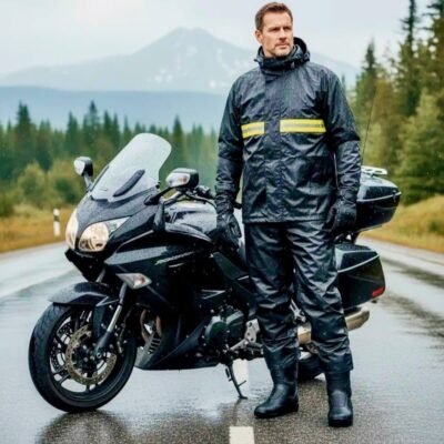 HT1001 - CONJUNTO DE IMPERMEABLE PARA MOTOCICLISTA (1 PZA)