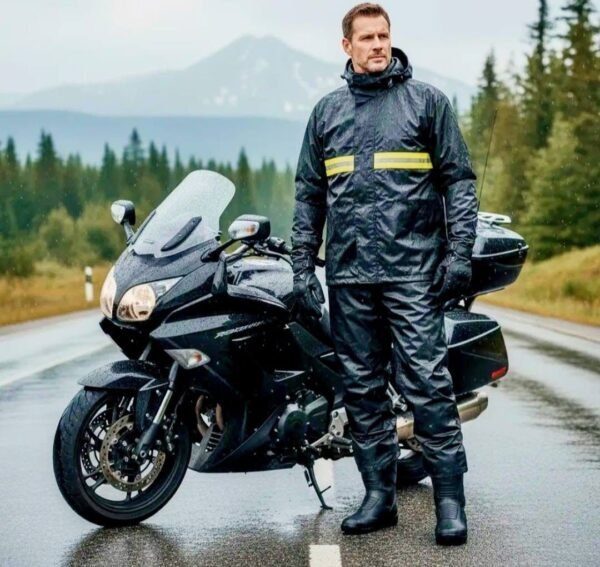 HT1001 - CONJUNTO DE IMPERMEABLE PARA MOTOCICLISTA (1 PZA)