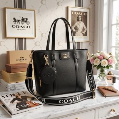 REW-2339 - BOLSA PREMIUM CON MONEDERO x "COACH" (1 PZA)