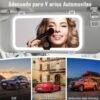 RSD-466 - ESPEJO CON LUZ LED PARA AUTO (1 PZA)
