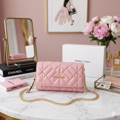 W2316 - CARTERA/CROSSBODY x "BIMBA y LOLA" CON CAJA (1 PZA)