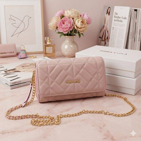 W2316 - CARTERA/CROSSBODY x "BIMBA y LOLA" CON CAJA (1 PZA)