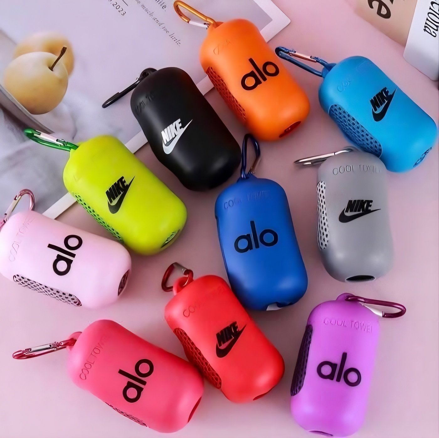 LU2492 - TOALLA PORTATIL PARA EL GYM x "NIKE y ALO" (1 PZA) - Imagen 2