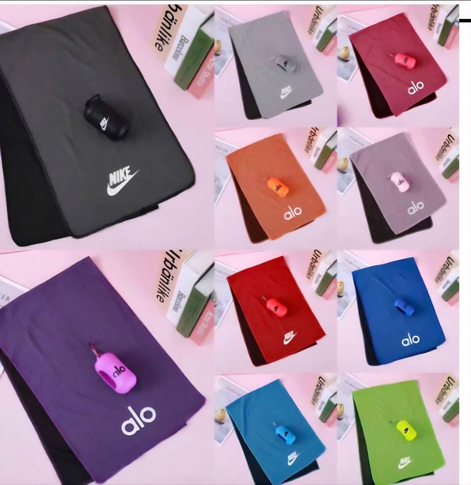 LU2492 - TOALLA PORTATIL PARA EL GYM x "NIKE y ALO" (1 PZA) - Imagen 7