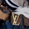 CC073 - CINTURON x "LOUIS VUITTON y GUCCI" PARA CABALLERO (1 PZA)