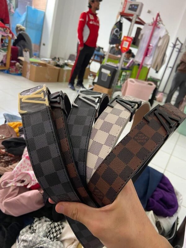 CC073 - CINTURON x "LOUIS VUITTON y GUCCI" PARA CABALLERO (1 PZA)