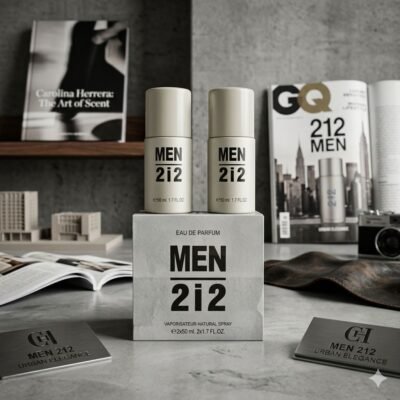 B864 - SET DE DUO DE PERFUMES TIPO "212 MEN" x "CAROLINA HERRERA" (1 DUO)