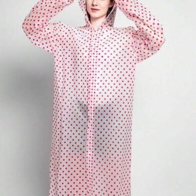 H998 - IMPERMEABLE "PUNTITOS" PARA ADULTO CALIDAD EVA (1 PZA)