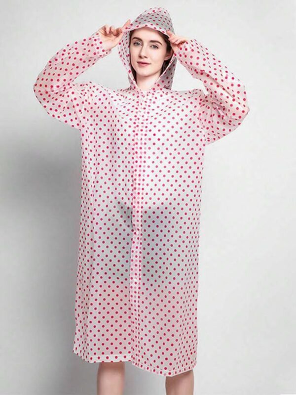 H998 - IMPERMEABLE "PUNTITOS" PARA ADULTO CALIDAD EVA (1 PZA)