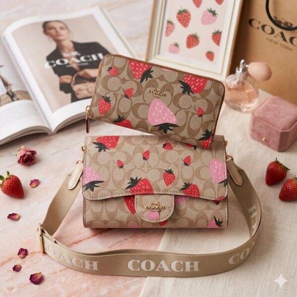 K2707 - CROSSBODY CON CARTERA DE "PERSONAJES" x "COACH" (1 PZA)