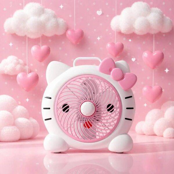901770 - VENTILADOR CON 2 VELOCIDADES x "HELLO KITTY" (1 PZA)