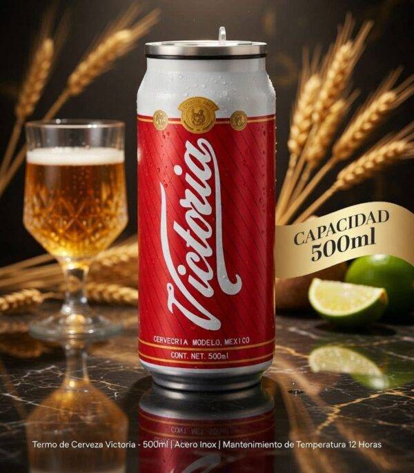 LU1522 - TERMO EN FORMA DE LATA DE CERVEZAS/SODAS (1 PZA)