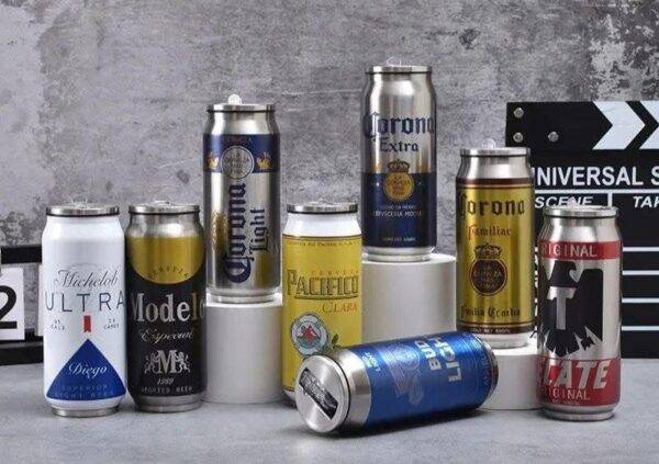LU1522 - TERMO EN FORMA DE LATA DE CERVEZAS/SODAS (1 PZA)