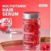 EXFH8007 - FRASCO DE 40 CAPSULAS DE MULTIVITAMINAS PARA EL CABELLO x "KORMESIC" (1 FRASCO)