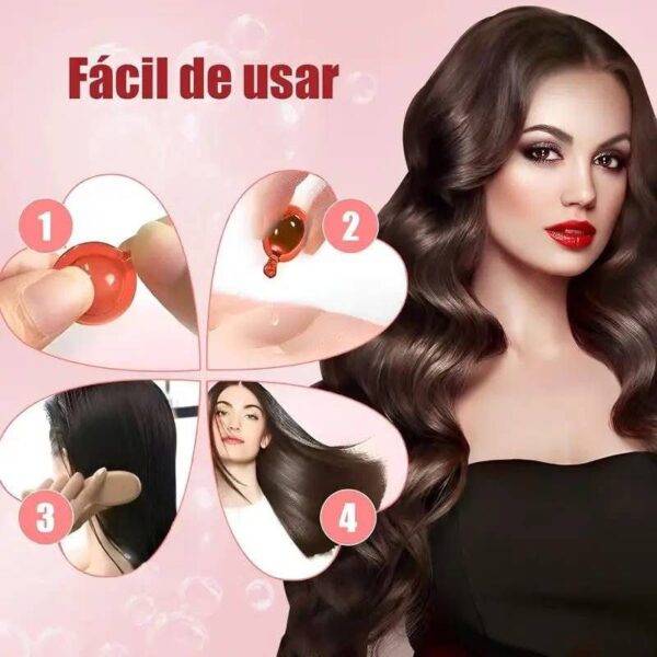 EXFH8007 - FRASCO DE 40 CAPSULAS DE MULTIVITAMINAS PARA EL CABELLO x "KORMESIC" (1 FRASCO)