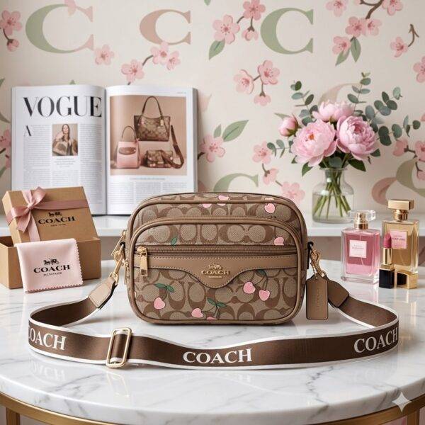 LK2745 - CROSSBODY CON 3 COMPARTIMIENTOS x "COACH" (1 PZA)