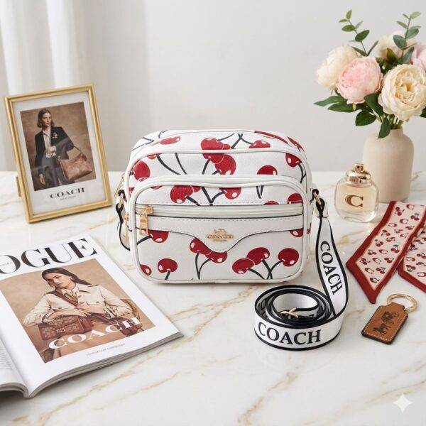LK2745 - CROSSBODY CON 3 COMPARTIMIENTOS x "COACH" (1 PZA)