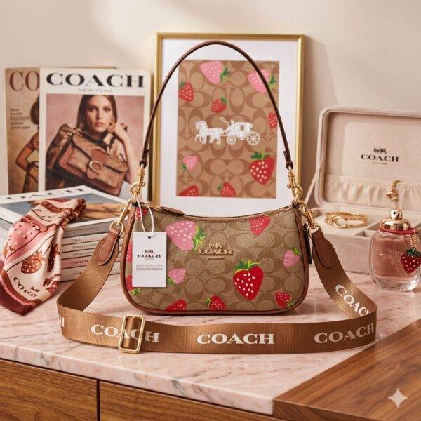 0434 - CROSSBODY CON DOBLE CORREA x "COACH" (1 PZA)