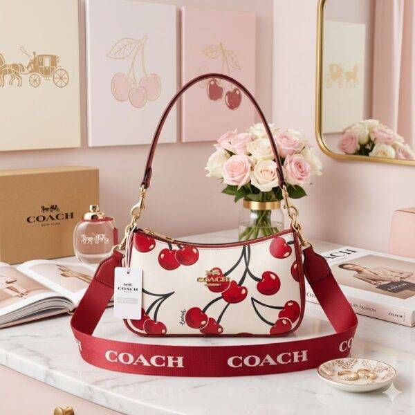 0434 - CROSSBODY CON DOBLE CORREA x "COACH" (1 PZA)