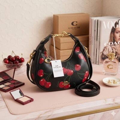 0431 - CROSSBODY PREMIUM CON LLAVERO "C" x "COACH" (1 PZA)