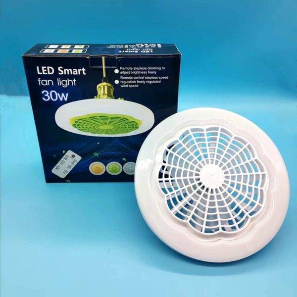 LU4478 - FOCO VENTILADOR CON CONTROL REMOTO (1 PZA)