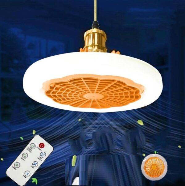 LU4478 - FOCO VENTILADOR CON CONTROL REMOTO (1 PZA)