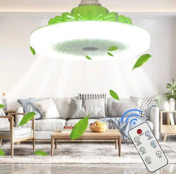 LU4478 - FOCO VENTILADOR CON CONTROL REMOTO (1 PZA)