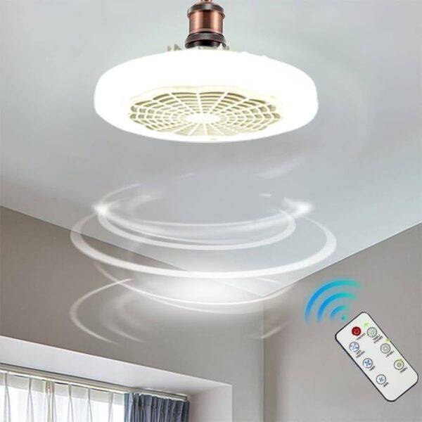 LU4478 - FOCO VENTILADOR CON CONTROL REMOTO (1 PZA)