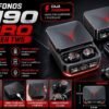 8690 - AUDIFONOS CON ESTUCHE DE CARGA "M90 PRO" (1 PZA)
