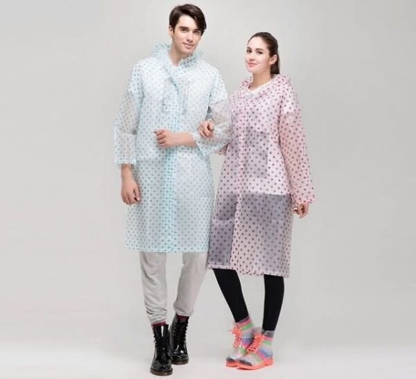 H998 - IMPERMEABLE "PUNTITOS" PARA ADULTO CALIDAD EVA (1 PZA)