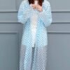 H998 - IMPERMEABLE "PUNTITOS" PARA ADULTO CALIDAD EVA (1 PZA)