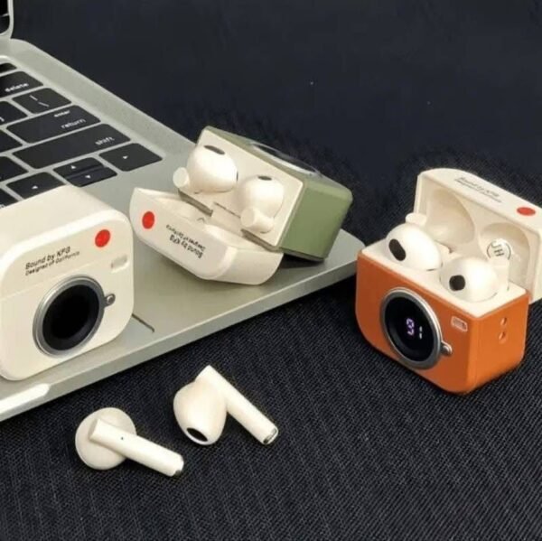 LU88738 - AUDIFONOS "CAMARA RETRO" "Q86" (1 PZA)