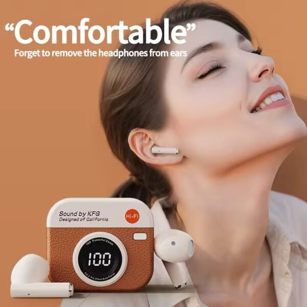 LU88738 - AUDIFONOS "CAMARA RETRO" "Q86" (1 PZA)