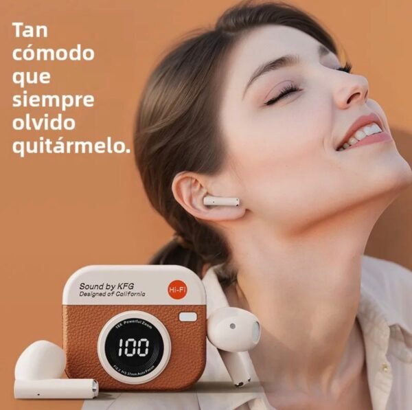 LU88738 - AUDIFONOS "CAMARA RETRO" "Q86" (1 PZA)