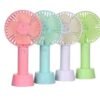 14442 - MINI VENTILADOR RECARGABLE DE MANO Y CON BASE (1 PZA)