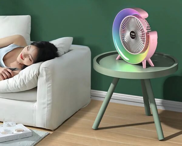 17619 - VENTILADOR CON RGB (1 PZA)
