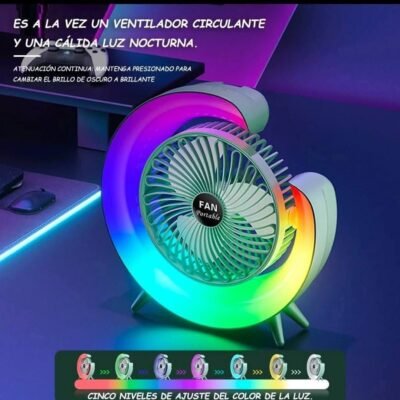 17619 - VENTILADOR CON RGB (1 PZA)
